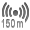 150m range