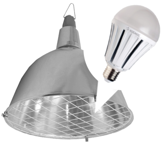 Применение led ламп в промышленном освещении Применение led ламп в промышленном освещении