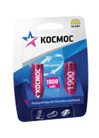 Аккумулятор NiMH КОСМОС АА 1.2v HR6(1900mAh)