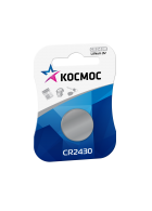 Литиевая батарейка КОСМОС CR2430