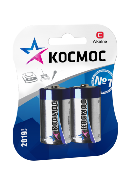 Алкалиновые батарейки КОСМОС С