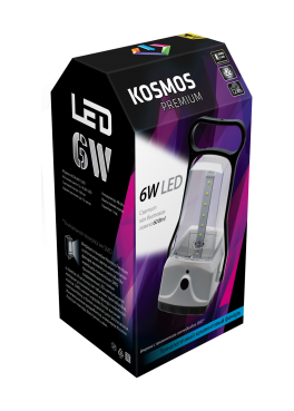 Кемпинговый светодиодный фонарь KOSMOS PREMIUM KOSAc6011 LED в упаковке